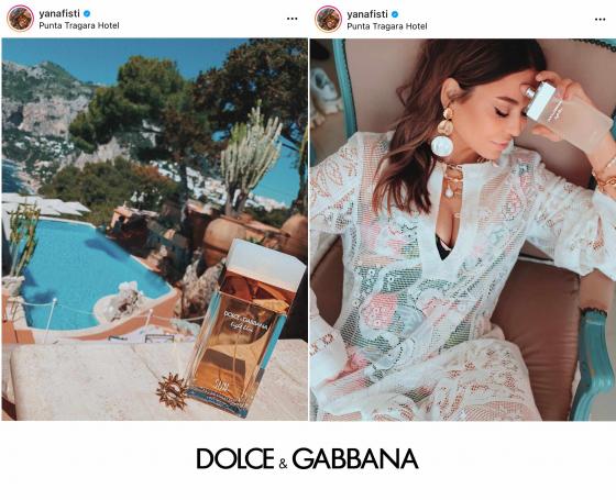 Yana Fisti for Dolce and Gabbana